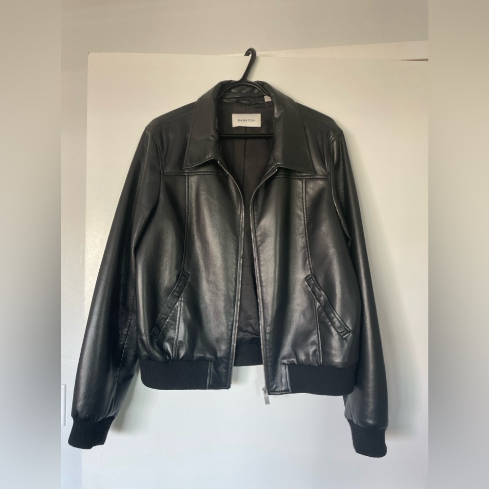 Aritzia Babaton Leather Jacket